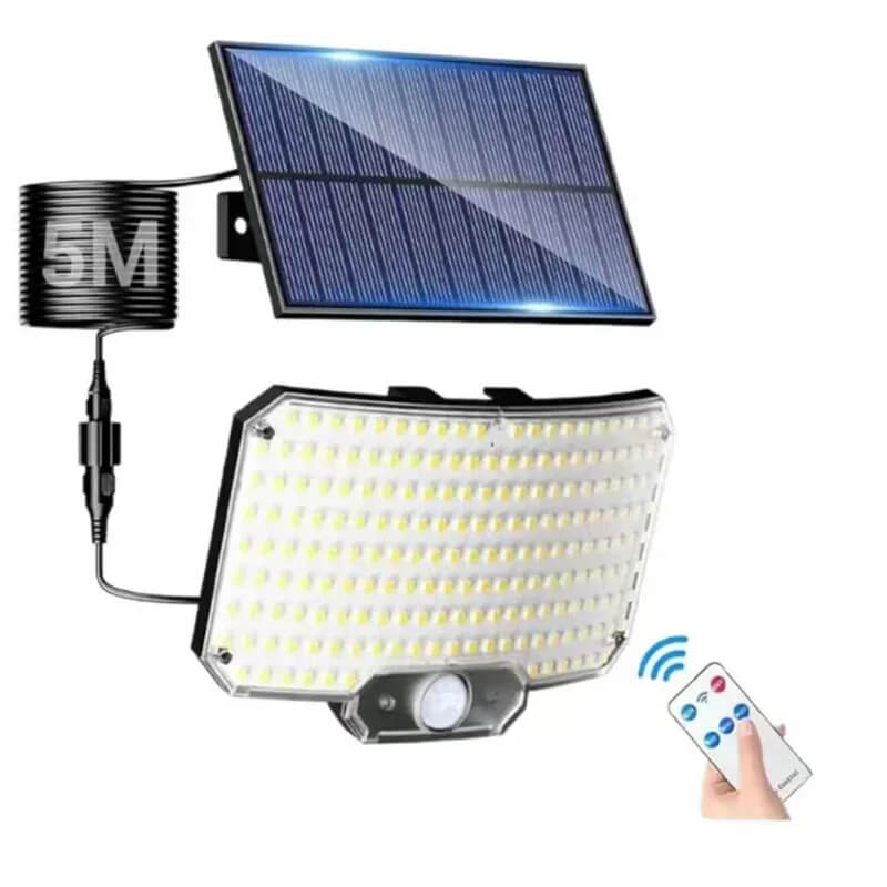 Solar Motion Sensor Outdoor Wall Light