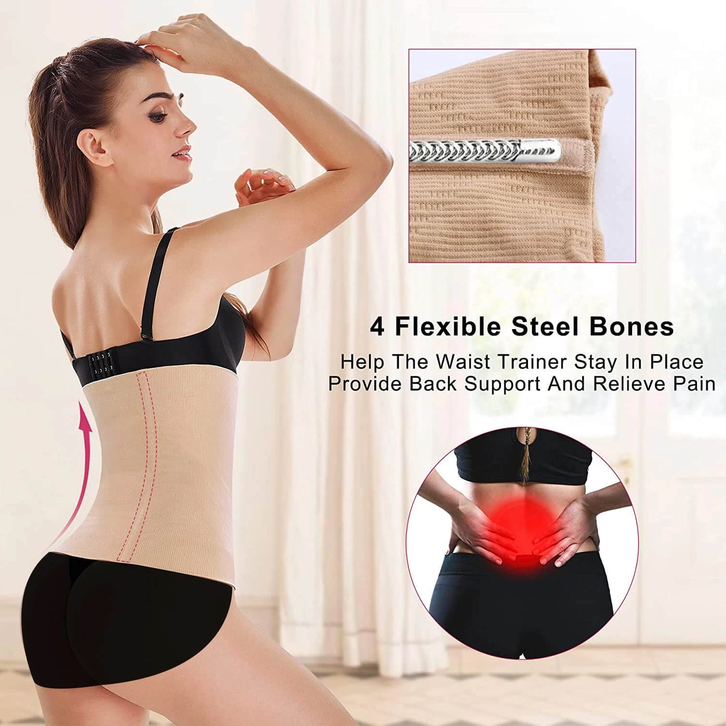 Women’s Waist Trainer – Postpartum Belly Slimming Shaper