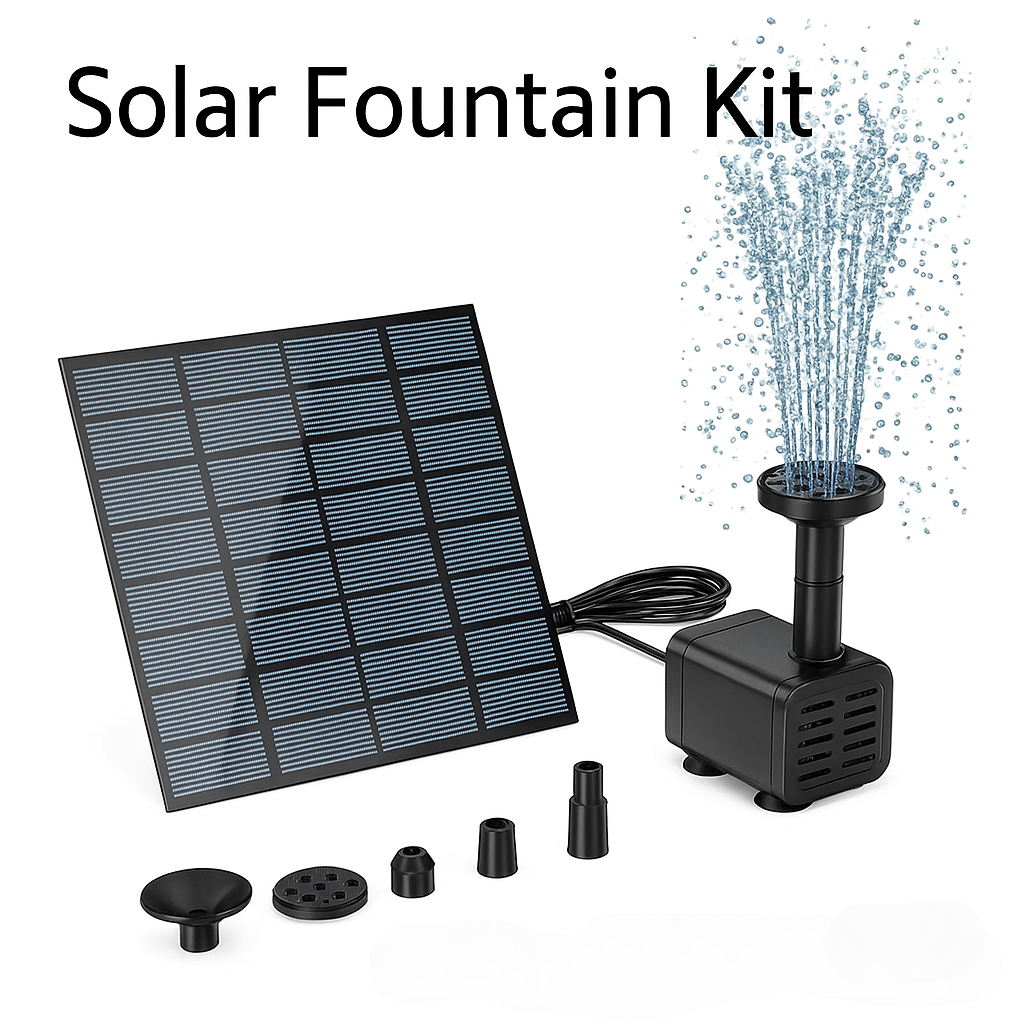 Solar Fountain Pump Kit