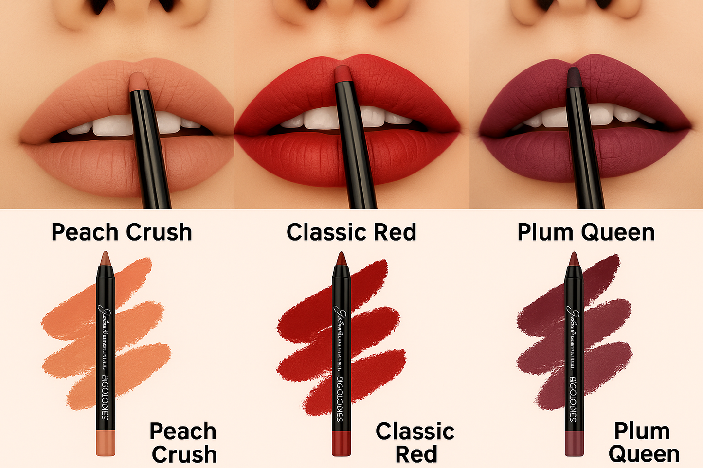 Pick Your Perfect 3 – Matte Lip Pencil Set