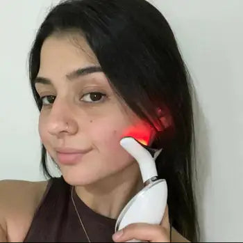 7-Color LED Neck & Face Lifting Massager