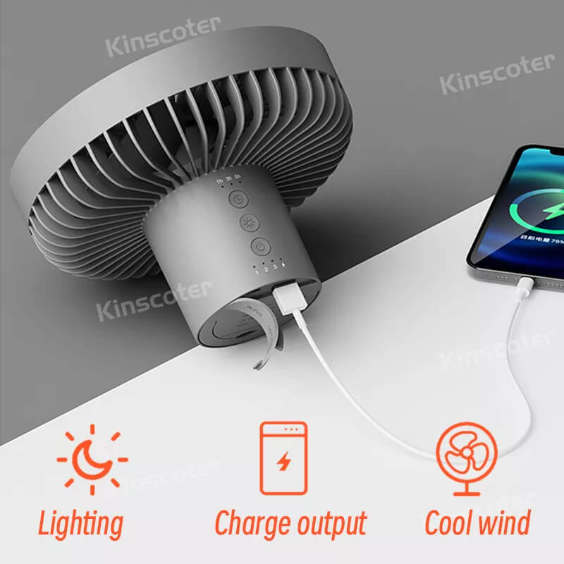 Versatile Rechargeable Camping Fan