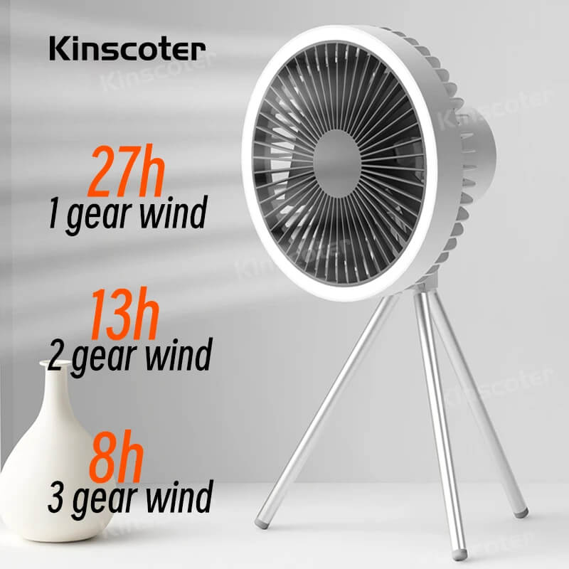 Versatile Rechargeable Camping Fan