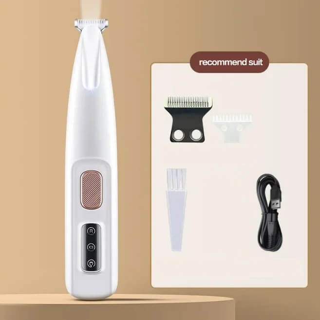 Pet Paw Trimmer with LED Light