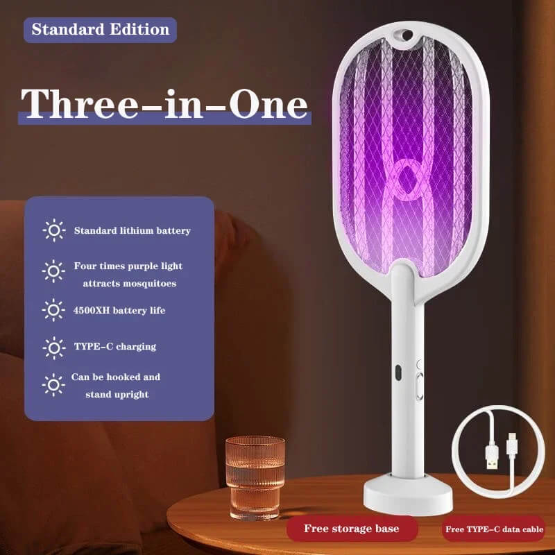 Upgraded 3000V Electric Mosquito Swatter