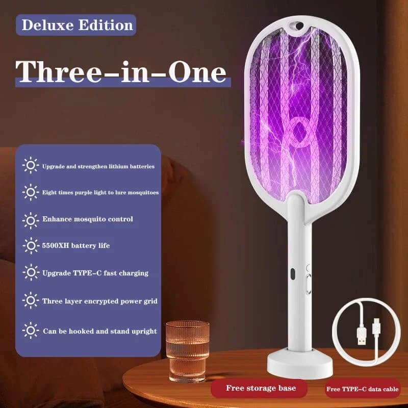 Upgraded 3000V Electric Mosquito Swatter