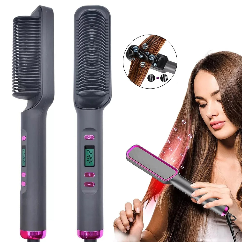 Electric Hot Comb with Negative Ion Technology