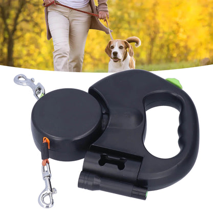 Retractable Double Dog Leash