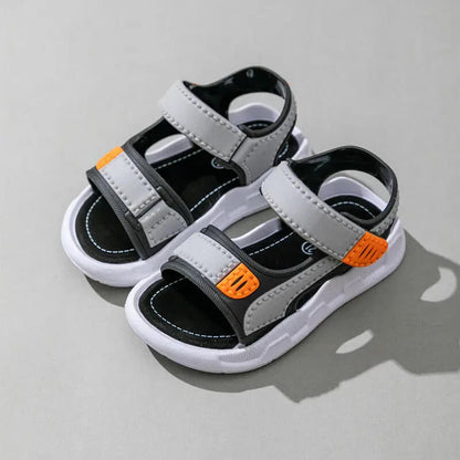 Sunshine Steps: Boys' Leather Summer Sandals