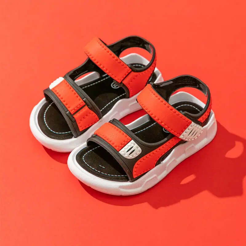 Sunshine Steps: Boys' Leather Summer Sandals