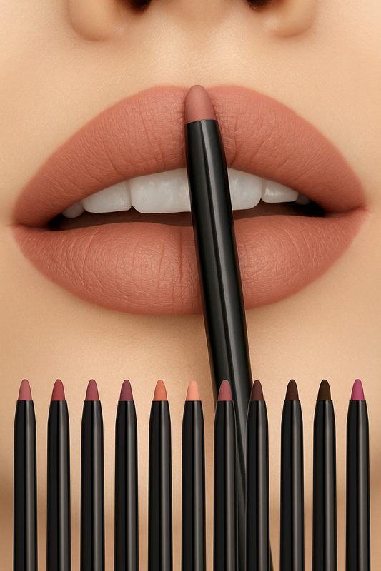 Waterproof Matte Lipliner & Tint Lipstick Pencil