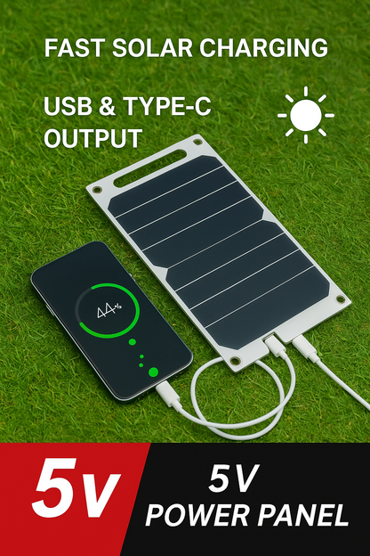 35W Portable Solar Panel Charger