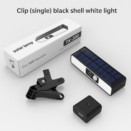 Clip-On Solar Motion Sensor Light