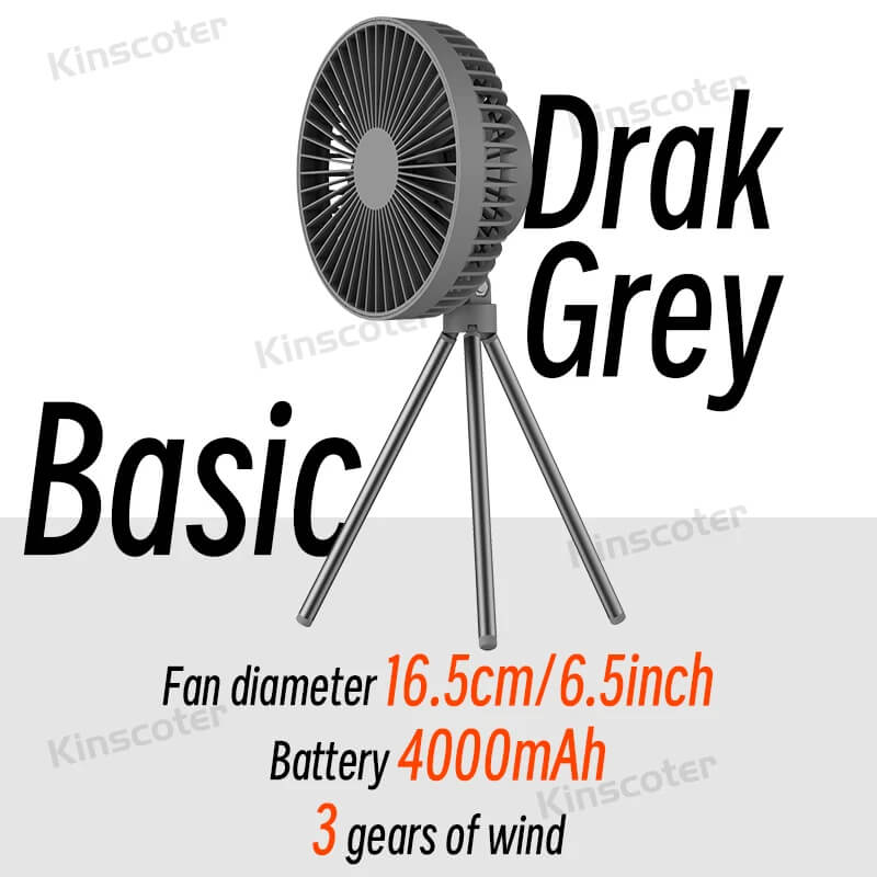 Versatile Rechargeable Camping Fan