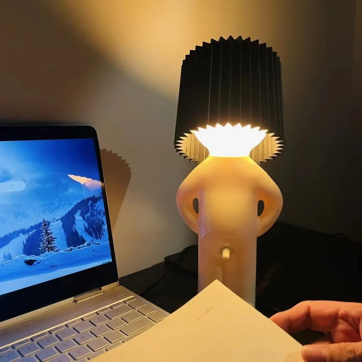 Creative Naughty Boy LED Table Lamp