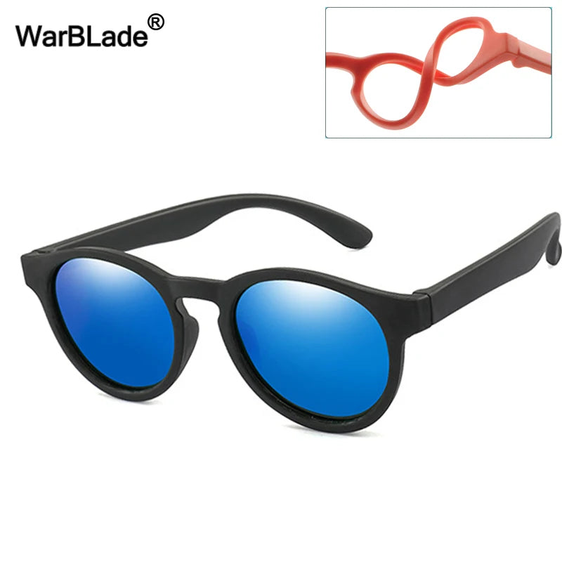 WarBlade Junior: Round Polarized Kids Sunglasses