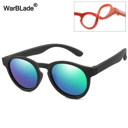 WarBlade Junior: Round Polarized Kids Sunglasses