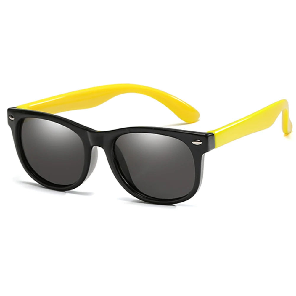 WarBlade Junior: Round Polarized Kids Sunglasses