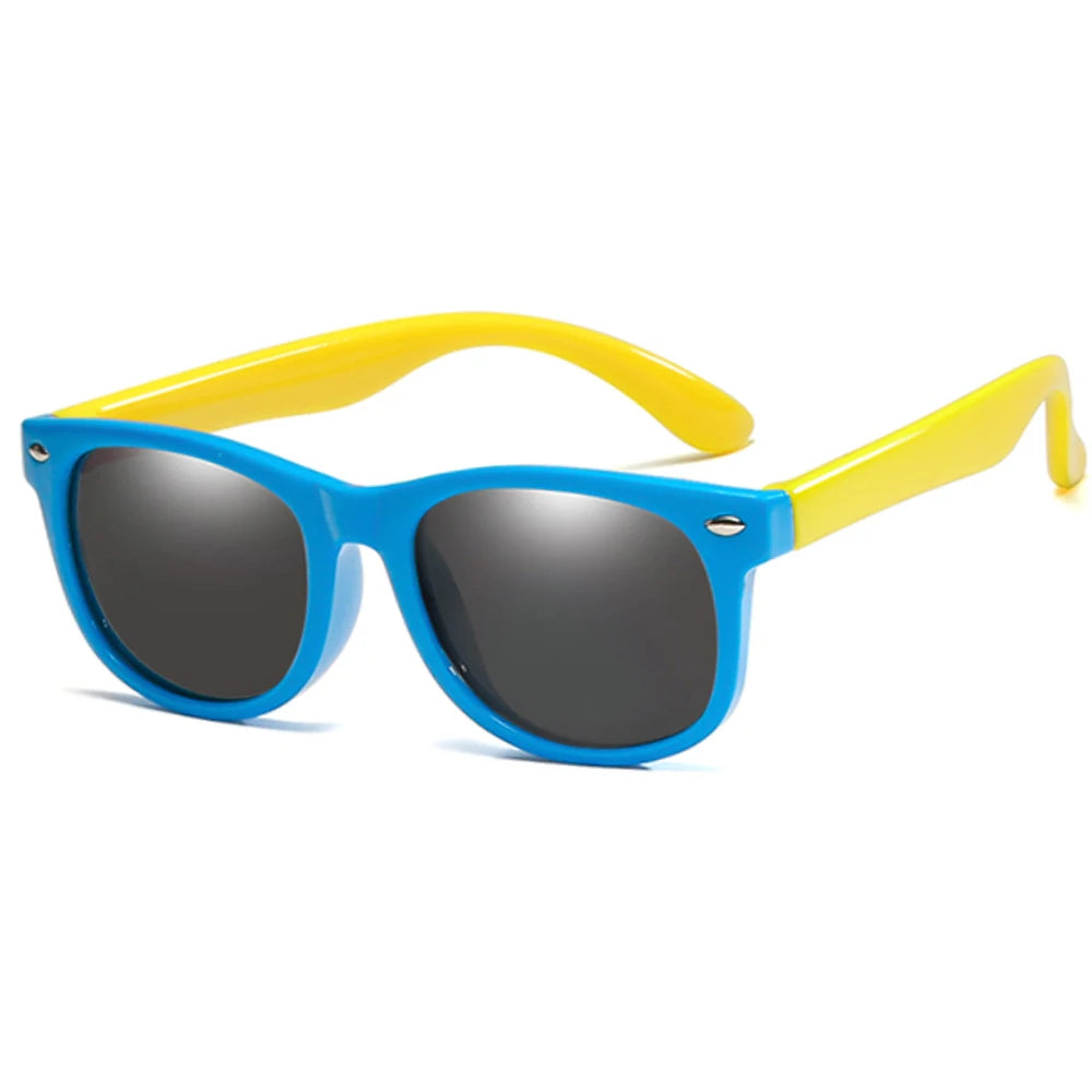 WarBlade Junior: Round Polarized Kids Sunglasses