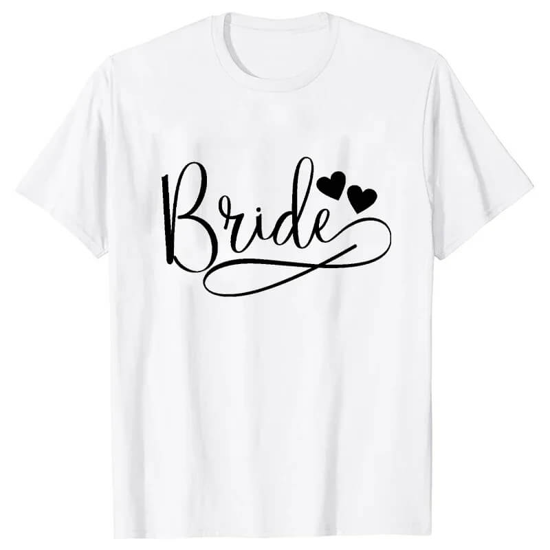 Chic Team Bride T-Shirts