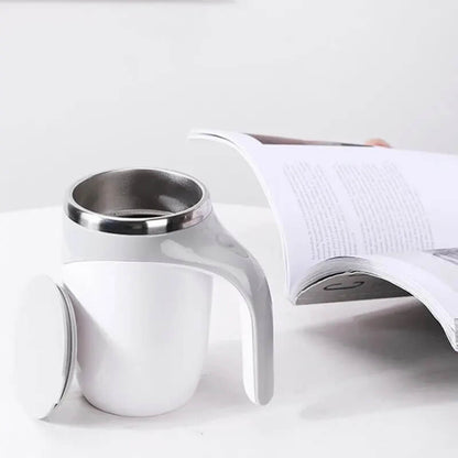 Self-Stirring Magnetic Coffee Mug