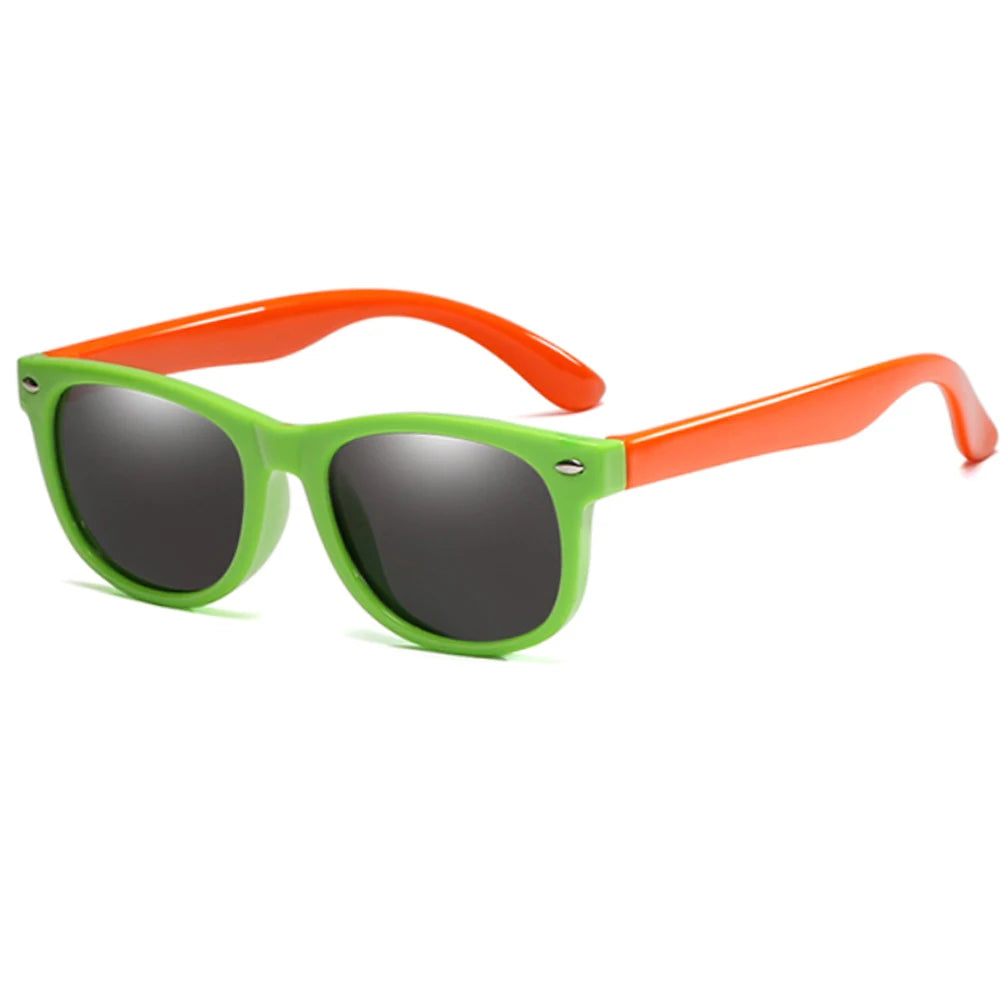 WarBlade Junior: Round Polarized Kids Sunglasses