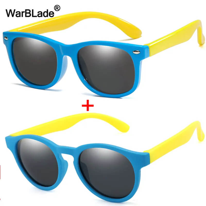 WarBlade Junior: Round Polarized Kids Sunglasses