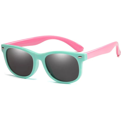 WarBlade Junior: Round Polarized Kids Sunglasses