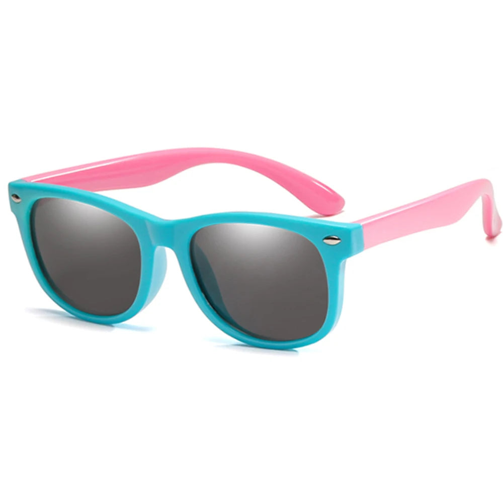 WarBlade Junior: Round Polarized Kids Sunglasses