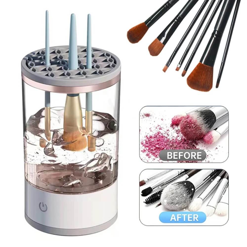 SpinClean 3-in-1 Electric Makeup Brush Cleaner