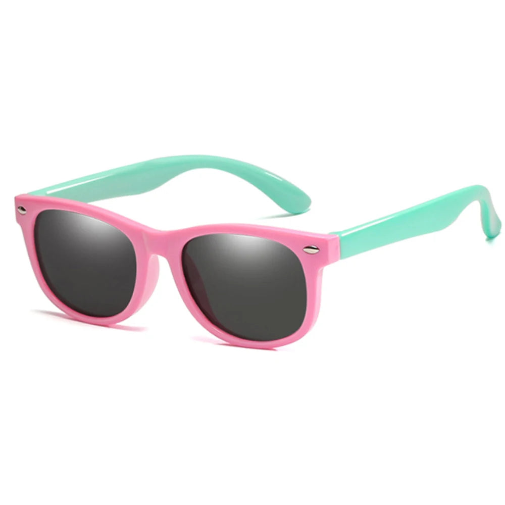 WarBlade Junior: Round Polarized Kids Sunglasses