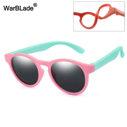 WarBlade Junior: Round Polarized Kids Sunglasses