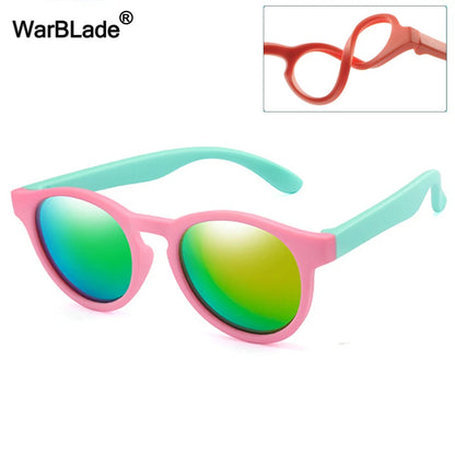 WarBlade Junior: Round Polarized Kids Sunglasses