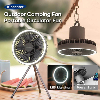 Versatile Rechargeable Camping Fan