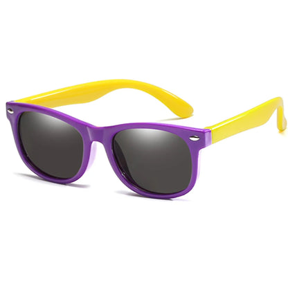 WarBlade Junior: Round Polarized Kids Sunglasses