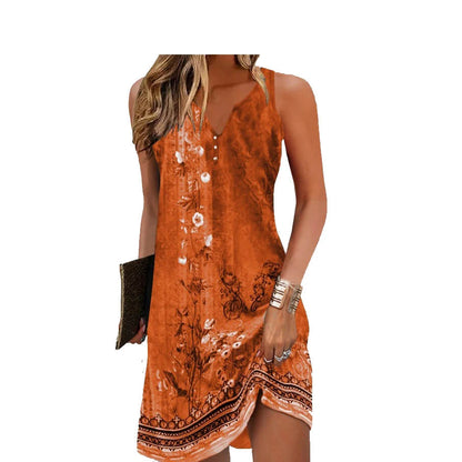 Summer Bohemian Beaded Dress