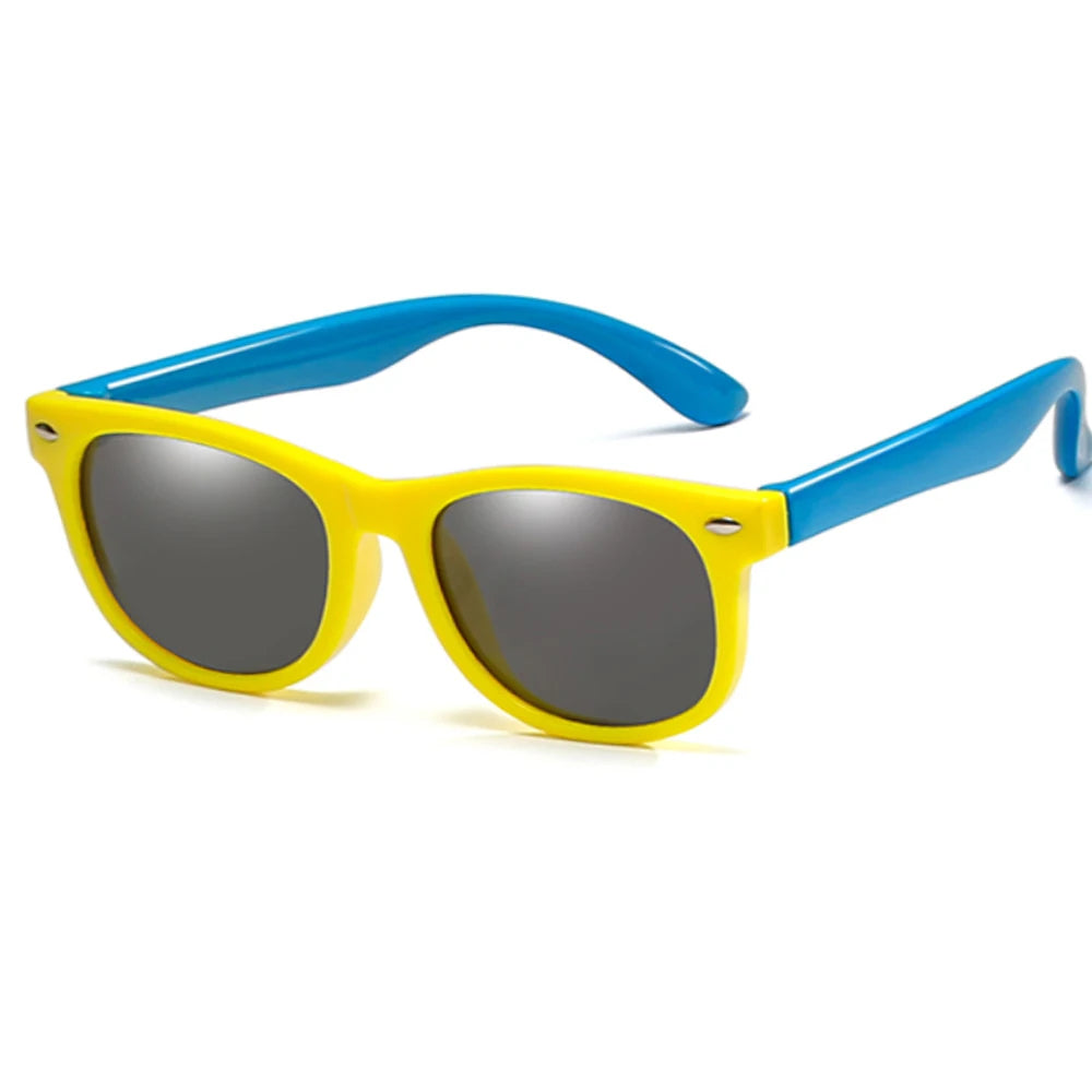 WarBlade Junior: Round Polarized Kids Sunglasses